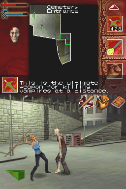 Illustration for article titled Buffy The Vampire Slayer Prowls The DS